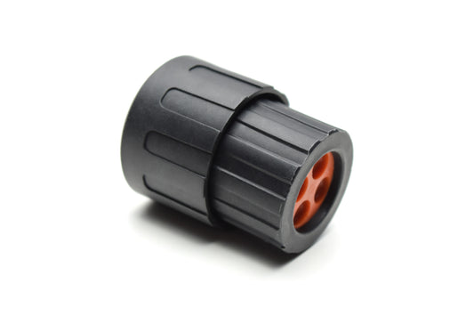 RTS6BS16N4SHEC03 Plug, 4 Position, Female, Shell Size 16, Silicone Seal, and End Cap with Individual Wire Sealing