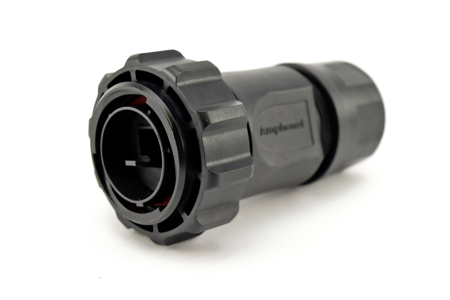 RTS6BS18NRJ03-S3-TW Plug, 8 Position RJ45, Shell Size 18, Silicone Seal, with Heavy Duty Coupling Nut and Cord Grip