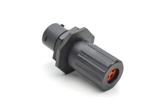 RTS710N4PHEC03 Receptacle, Jam Nut, 4 Position, Male, Shell Size 10, Silicone Seal, and End Cap with Individual Wire Sealing