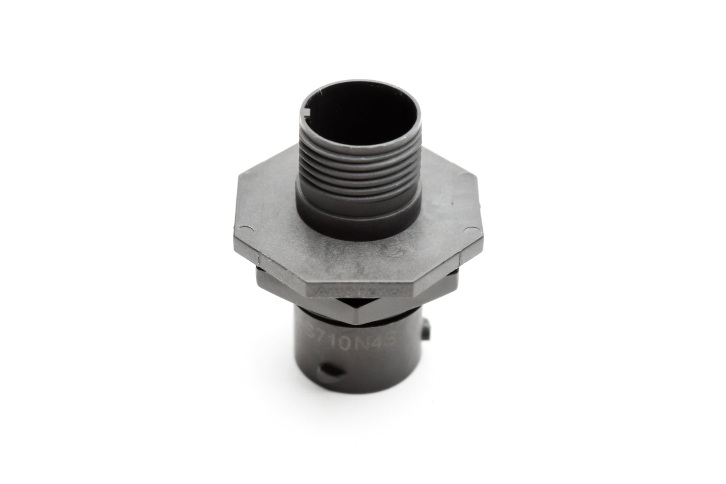 RTS710N4S03 Receptacle, Jam Nut, 4 Position, Female, Shell Size 10, with Silicone Seal. Comparable part no. UTS7104S