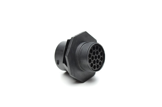 RTS716N19P03 Receptacle, Jam Nut, 19 Position, Male, Shell Size 16, with Silicone Seal