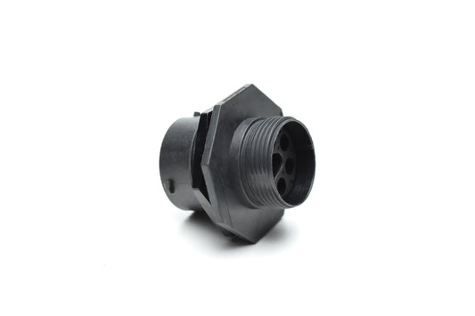 RTS716N09S03 Receptacle, Jam Nut, 9 (4+5) Position, Female, Shell Size 16, with Silicone Seal