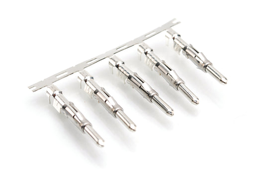 SP12A1T Pin contact, Stamped, Tin, Size 2.5mm, Wire Range 2.5-3.5mm², 14-12 AWG, 23A