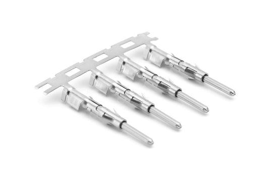 SP24M2T Pin Contact, Stamped, Size 16, Tin over Nickel, Wire Range .14-.25mm²,  26-24 AWG, with 3 Tangs