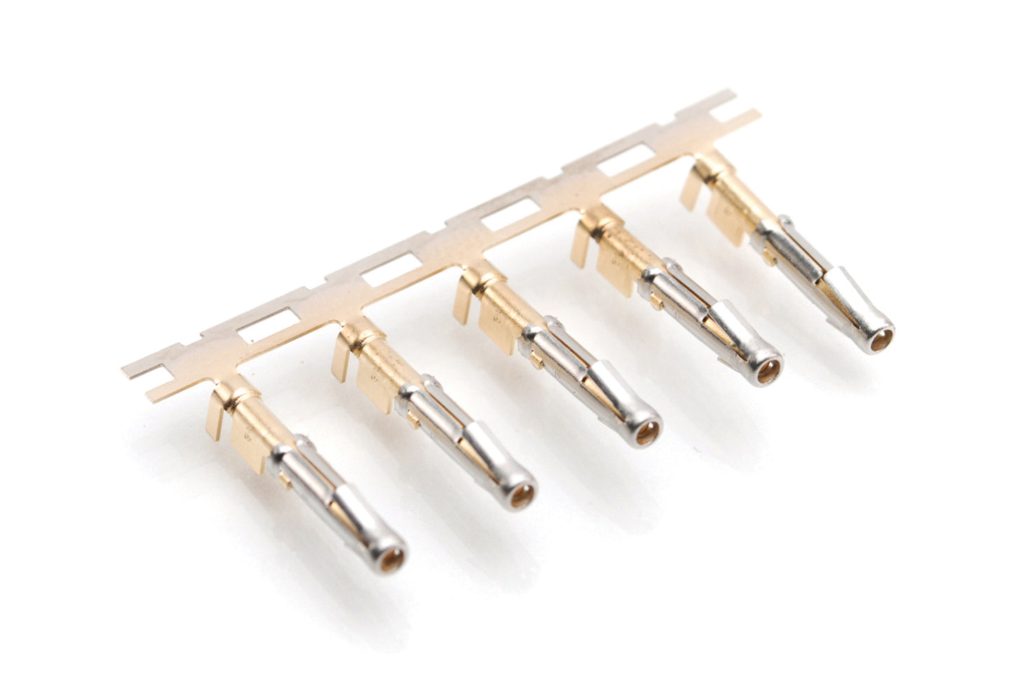 SS14M1G30 Socket Contact, Stamped, Size 16, 30μ" gold plating over nickel, Wire Range 2.0-2.5mm², 14 AWG, 13A. Reel of 3,000