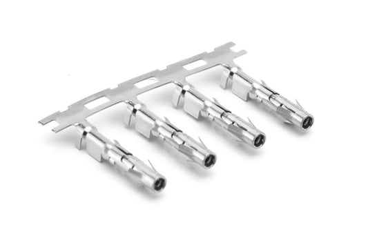 SS14M2N Socket Contact, Stamped, Size 16, Nickel, Wire Range 2.0-2.5mm², 16-14 AWG, with 3 Tangs