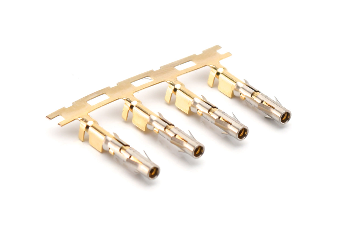 SS16M2F Socket Contact, Stamped, Size 16,Gold Flash over Nickel, Wire Range.75-1.5mm², 18-16 AWG, with 3 Tangs