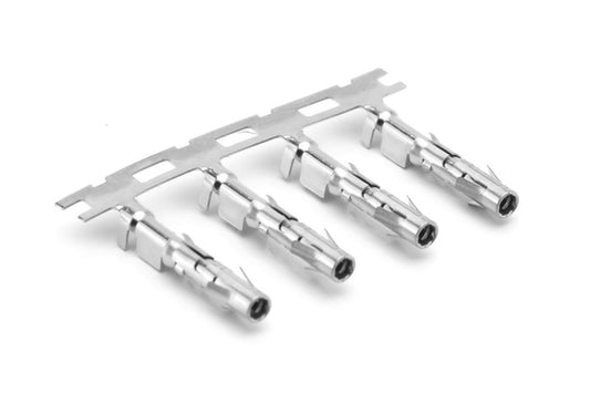 SS20M2N Socket Contact, Stamped, Size 16, Nickel, Wire Range .34-.50mm², 22-20 AWG, with 3 Tangs
