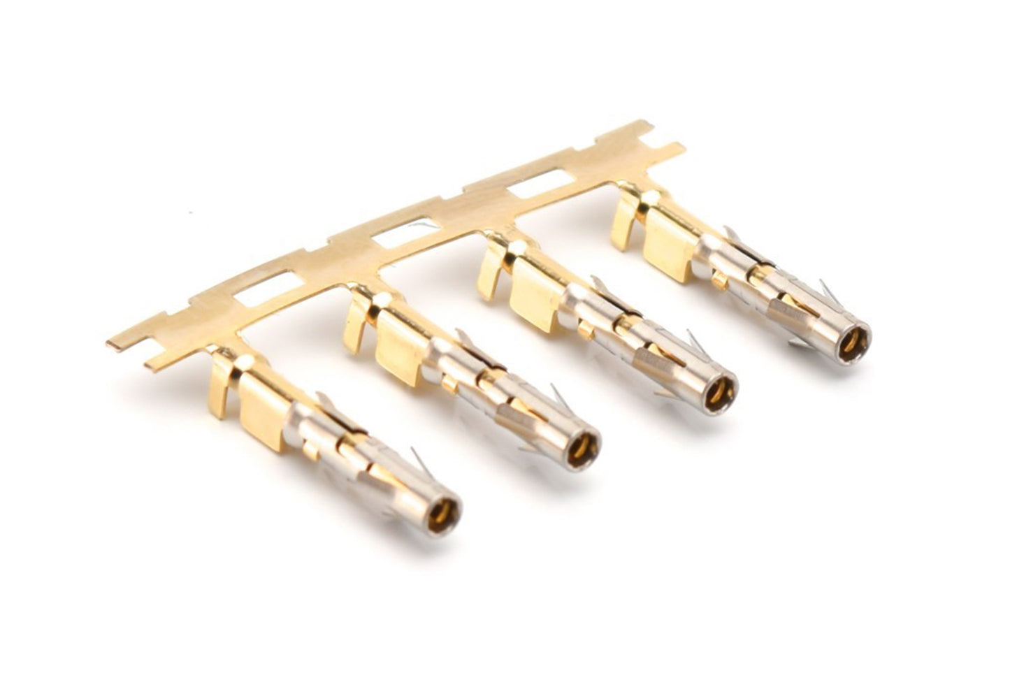 SS24M2G15 Socket Contact, Stamped, Size 16, Gold 15µ" over Nickel, Wire Range .14-.25mm², 26-24 AWG, with 3 Tangs