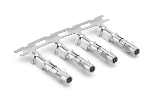 SS24M2T Socket Contact, Stamped, Size 16, Tin over Nickel, Wire Range .14-.25mm²,  26-24 AWG, with 3 Tangs