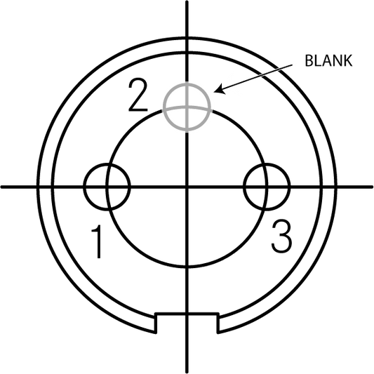 T 3200 048 Male Connectors with internal strain relief and metal locking ring. Screw locking according to IEC 61076-2-106. Contacts included.