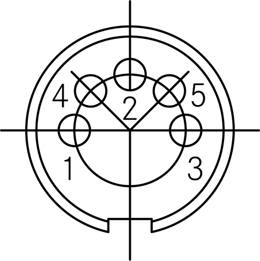 T 3394 991 Full plastic male Connectors with internal strain relief and plastic locking ring. Bayonet locking inside (mateable with locking outside) and transparent cable sleeve. Contacts included.
