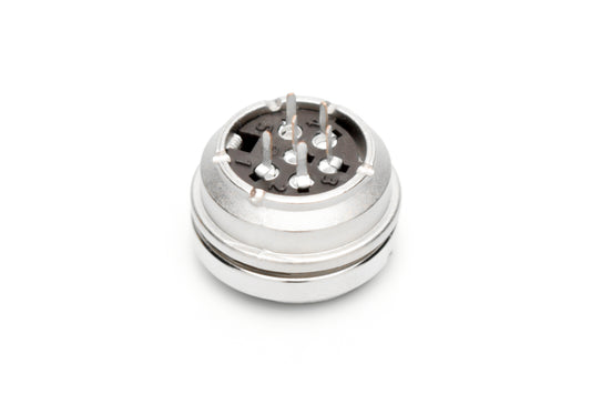 T 3403 400 Rear mounting female Connectors with ring nut (hex nut available upon request). Pin length of 10.5mm from flange. Contacts included.