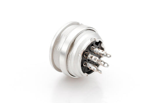 T 3478 000 Front mounting female Connectors with ring nut (hex nut available upon request). Contacts included.