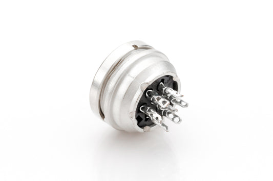 T 3478 100 Rear mounting female Connectors with ring nut (hex nut available upon request). Contacts included.