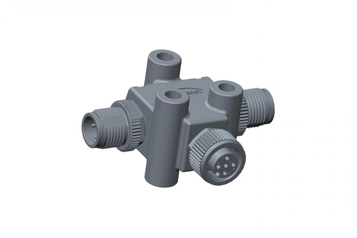 TA-A06F-A06M-A06M-01 Metric Circular Connector