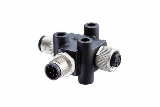 TA-A12M-A12F-A12F-01 Metric Circular Connector