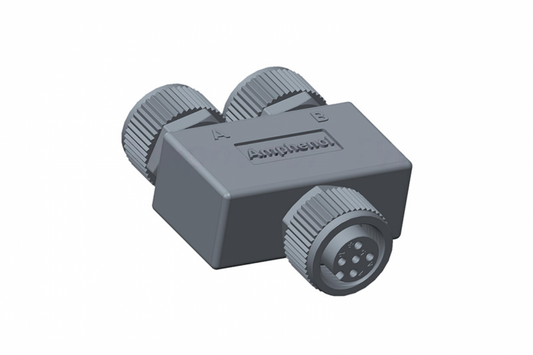 YA-A12F-A12F-A12F-01 Metric Circular Connector