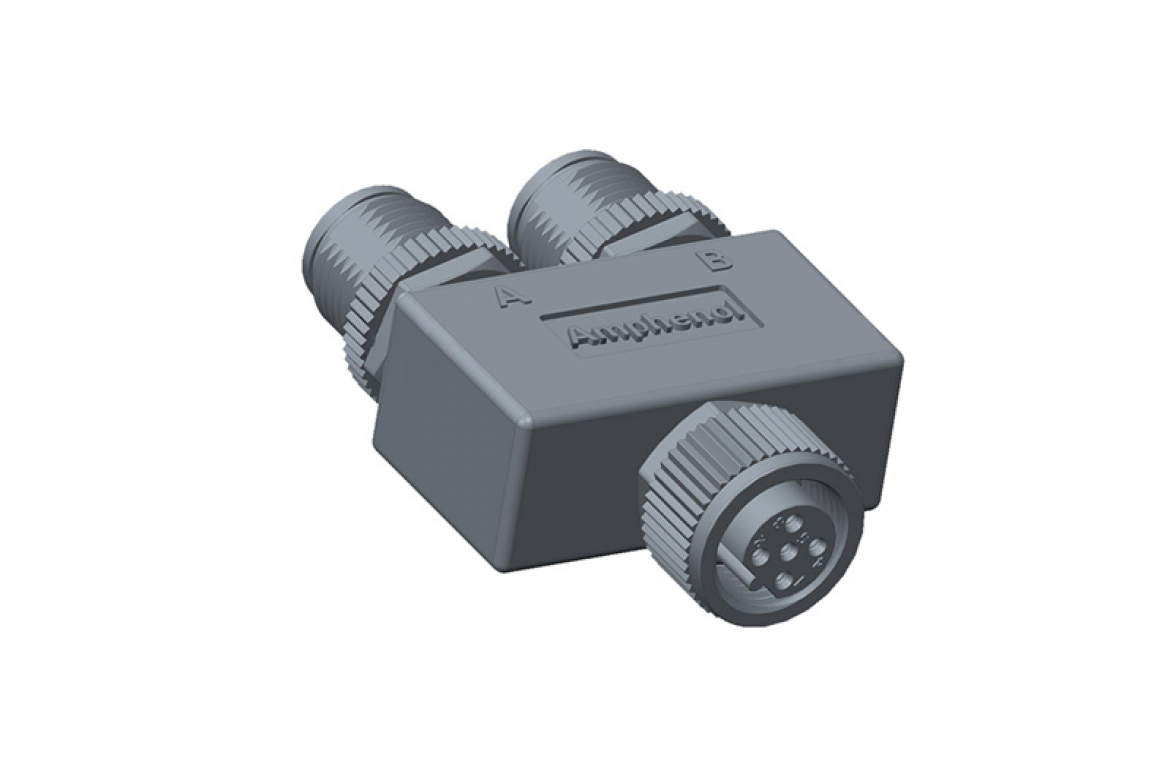 YA-B05F-B05M-B05M-01 Metric Circular Connector
