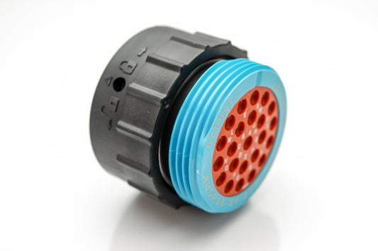 AHDP04-24-23SN-WTA 23 Position Receptacle, Socket, Shell Size 24, Normal Diameter Seal (Green Adapter), Wide Thread Adapter. HDP24-24-23SN-L024