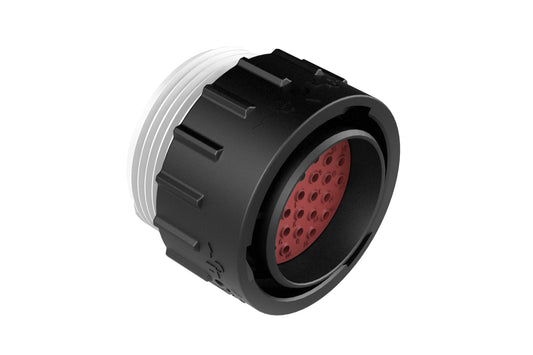 AHDP06-24-31PT-WTA 31 Position Plug, Pin, Shell Size 24, Thin Diameter Seal, Wide Thread Adapter. HDP26-24-31PT-L024