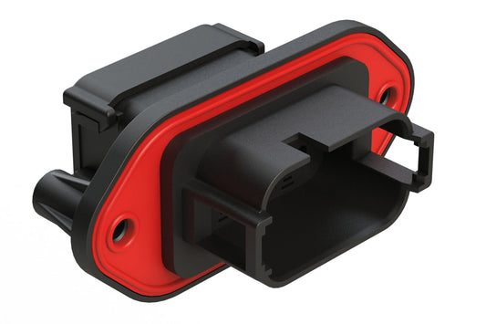 AT1612-13PB-RDG 13-Way, Flange Mount Receptacle, Gasket, Reduced Seal. (Wedgelock not required)