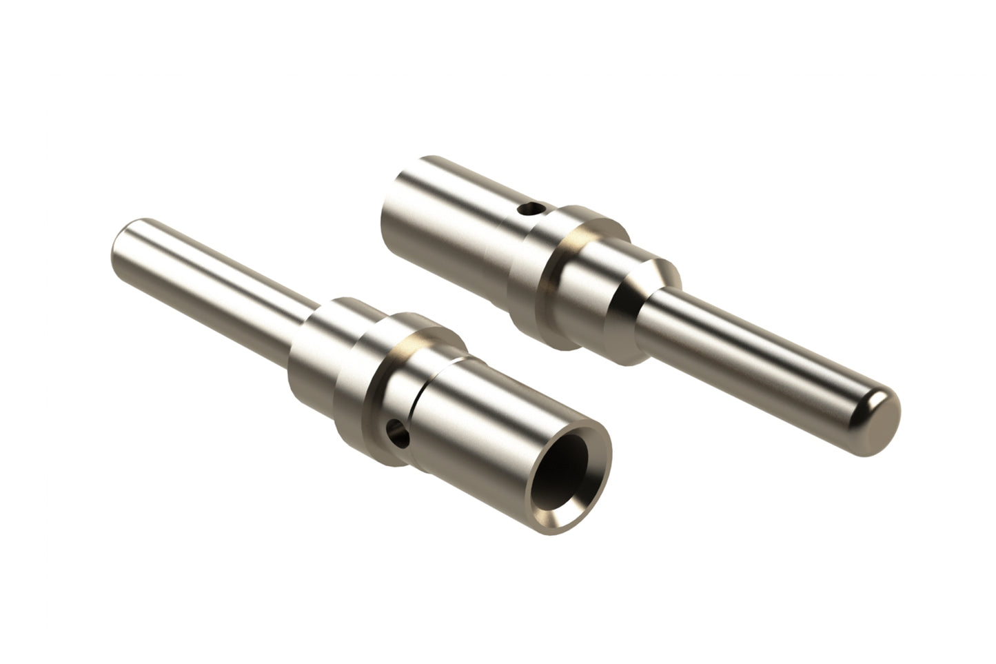 AT60-204-12141 Nickel Plated, Male Machined Contact, Size 12, 12-14AWG. 0460-204-12141