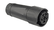 C016 20E004 800 2 4+PE Female cable connector with screw termination. Contacts included.