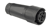 C016 20E004 801 2 4+PE Female cable connector with screw termination. Contacts included.