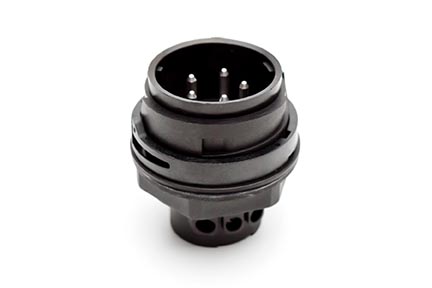 C016 20P004 801 2 4+PE Male receptacle with contacts included.