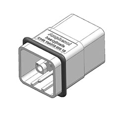 C146 10A012 500 12 12+PE Male contact insert with compact design. Hi voltage also in metal housings. Comparable Part No. 09120123001