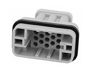 C146 10A017 500 12 17+PE Male contact insert with compact design. Hi voltage also in metal housings. Comparable Part No. 09120173001