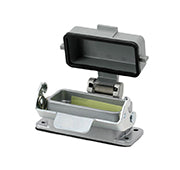 C146 10F015 003 2 Bulkhead mounting with spring cover and gasket. Comparable Part No. 09200100321