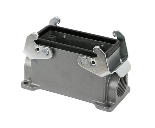 C146 10F016 600 1 Double side entry housing with low profile.