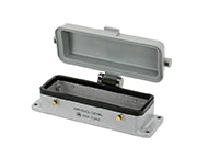C146 10F024 002 1 Bulkhead mounting with thermoplastic spring cover and gasket. Comparable Part No. 09300240302