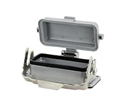 C146 10F024 003 1 Bulkhead mounting with thermoplastic spring cover and gasket. Comparable Part No. 09300240304