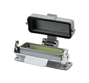 C146 10F025 003 2 Bulkhead mounting with spring cover and gasket. Comparable Part No. 09200160321