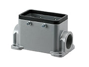 C146 10N010 609 1 Double side entry housing with low profile.