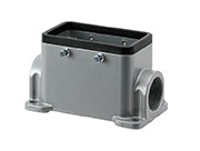 C146 10N016 608 2 Double side entry housing with high profile.