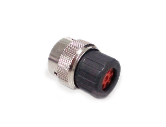 RT06144PNHEC Plug, 4 Position, Male, Shell Size 14, and End Cap with Individual Wire Sealing