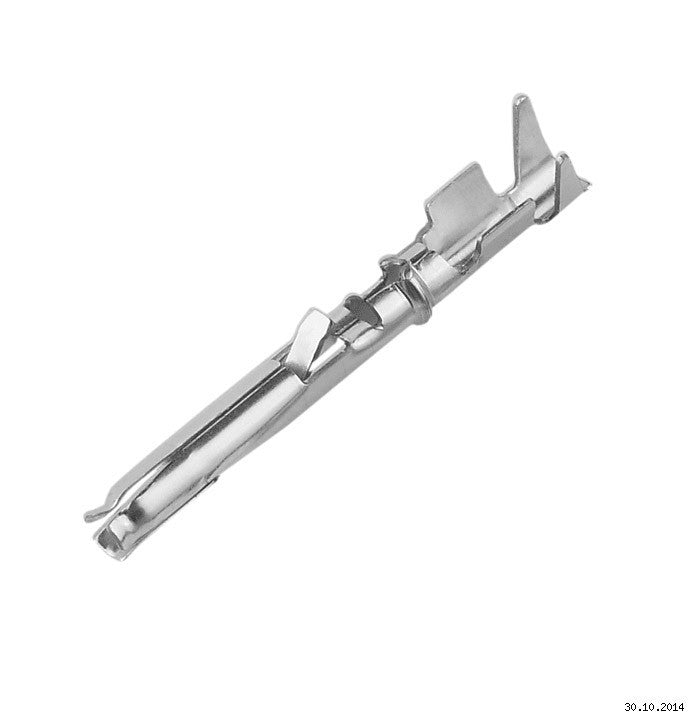 VN 02 010 0158 1 1.0mm stamped, silver socket contacts on reel, 100pcs